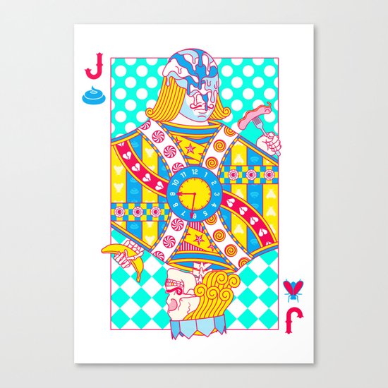 Jack Shit "LOST TIME" Canvas Print