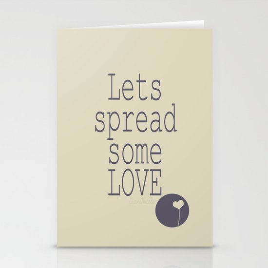 Spread Some LOVE Stationery Cards