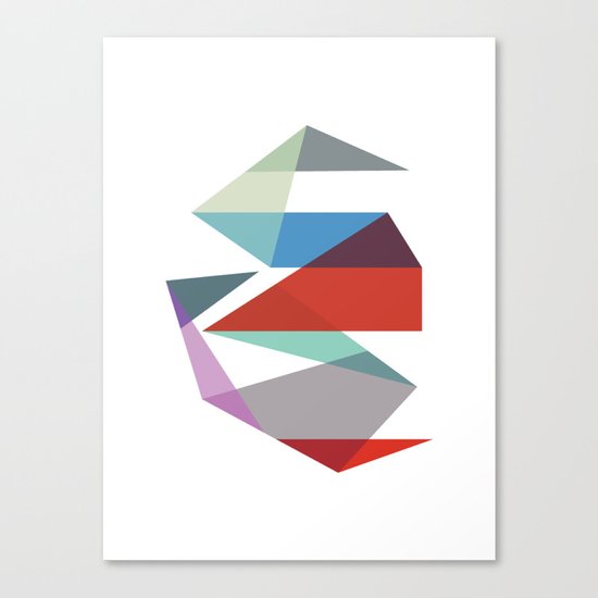 Shapes 015 Canvas Print