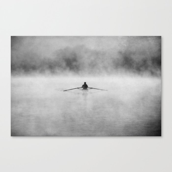 Rowing On The Chattahoochee Canvas Print