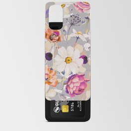 Wild colorful garden bloom I Android Card Case