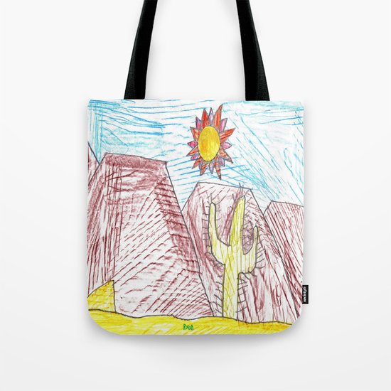 Lonely Cactus Tote Bag