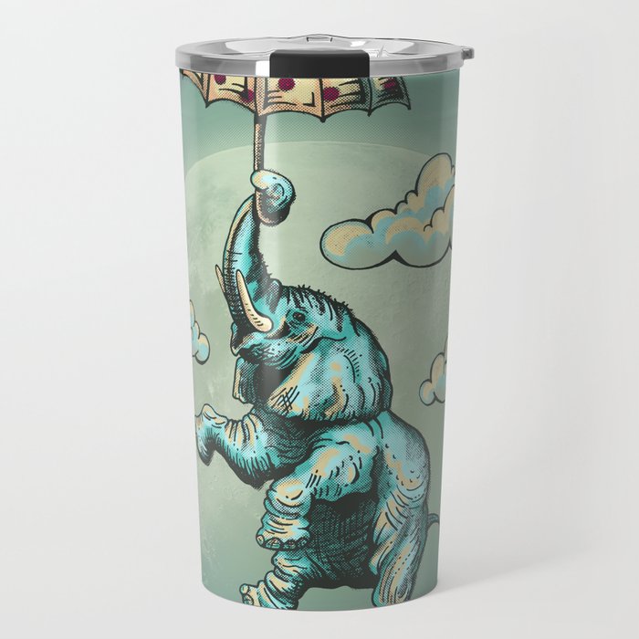 Flying elephant Travel Mug