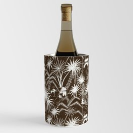 White Palm Trees  Wine Chiller