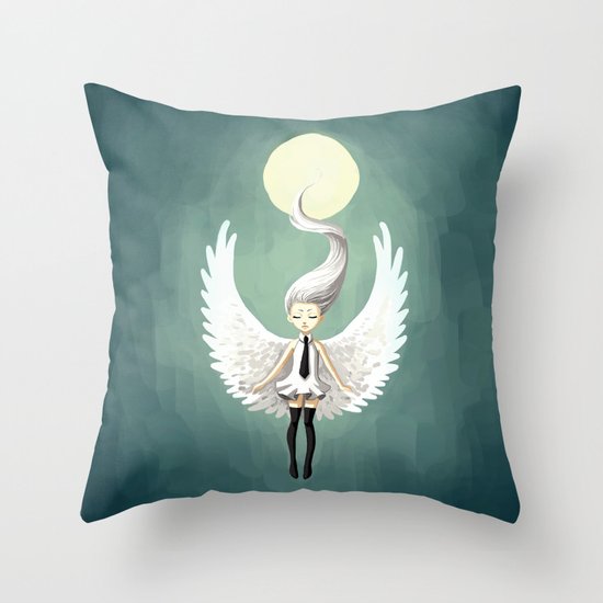 Angel 2 Throw Pillow