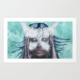 Crystalise Art Print