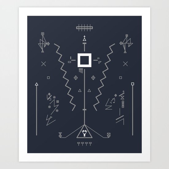 9th hour Art Print