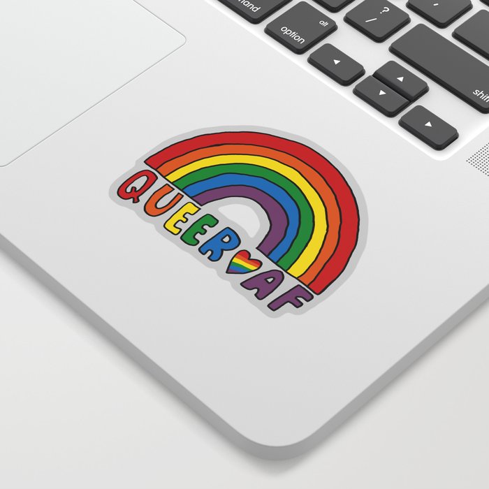 Queer Pride Flag Rainbow Sticker