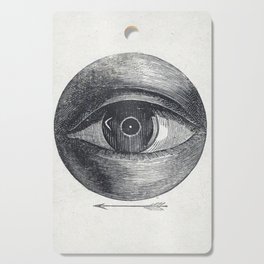 Eye Menselijk oog met een afwijking print Isaac Weissenbruch Cutting Board