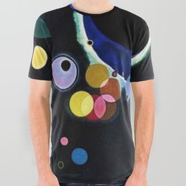 Planets & Moons (Several Circles) by Wassily Kandinsky All Over Graphic Tee