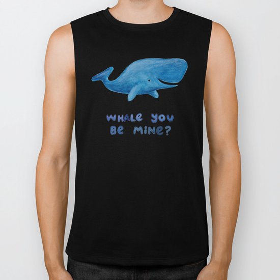 Whale You Be Mine? Biker Tank