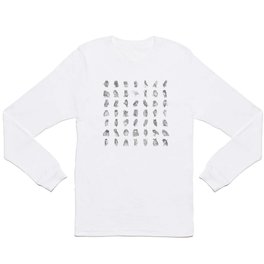 "50 Shades of Owls" collection Long Sleeve T Shirt