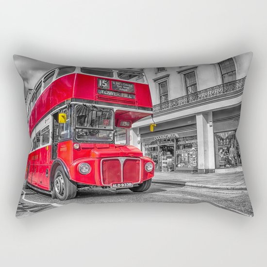 London Routemaster 15 Rectangular Pillow