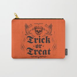 Trick Or Treat Demons Orange Varient Carry-All Pouch