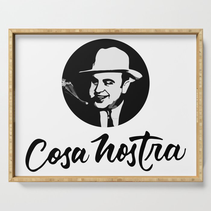 Cosa Nostra Serving Tray