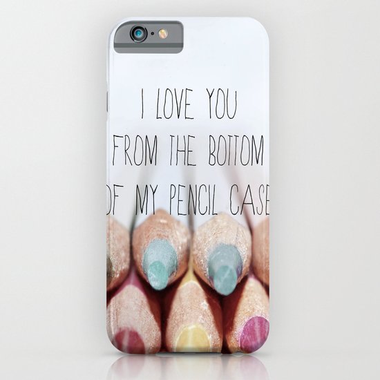 Pencil Case iPhone & iPod Case