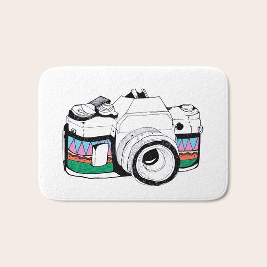 Camera Bath Mat
