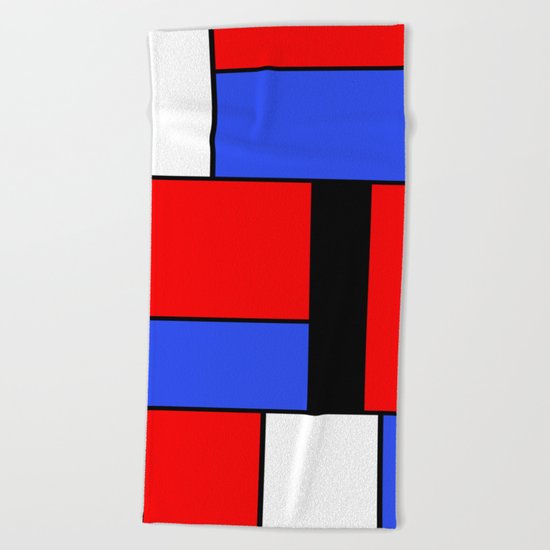 Abstract #558 Beach Towel
