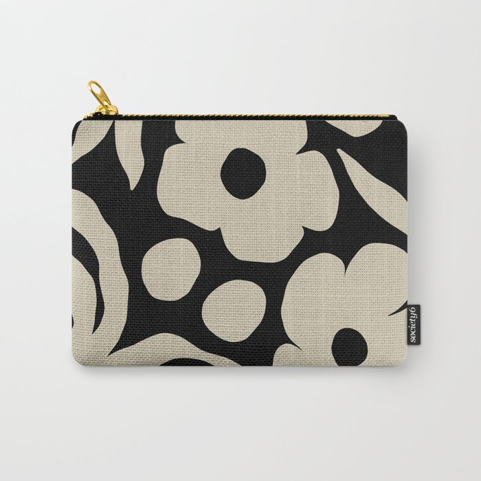 Floral six Carry-All Pouch