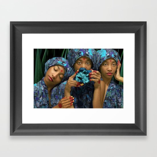 Hear No Evil, See No Evil, Shoot No Evil Framed Art Print