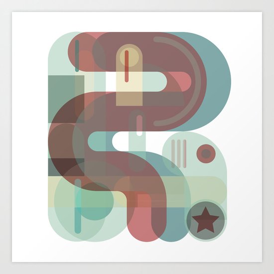 Bounce Back 2 Art Print