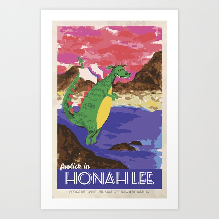 HONAH LEE Art Print by Katekapolnek | Society6