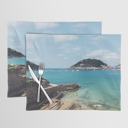 Summer in Donosita San Sebastian Spain Beach 2 Placemat