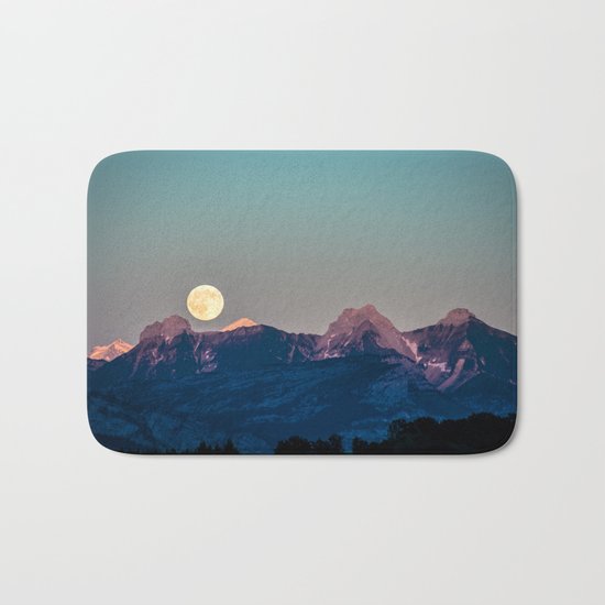 The Rising Moon Bath Mat
