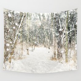 Winter Woods Wall Tapestry