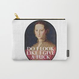 funny offensive saying / do I look like I give a f*uck Carry-All Pouch | Humour, Fuck, Saying, Bitch Face, Chill, Offensivesaying, Vintage, Funny, Trendy, Sassy 