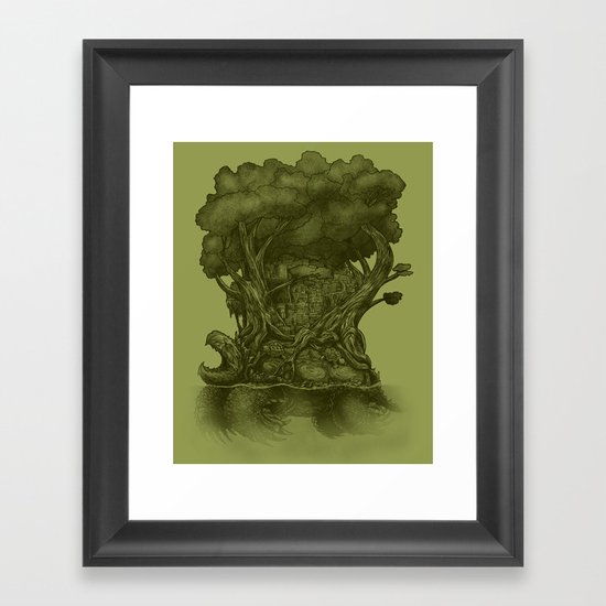 Atlas Framed Art Print