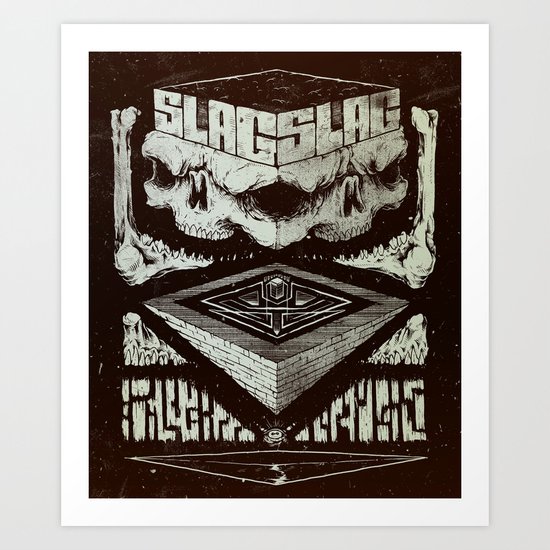 Pyramid Scheme Art Print