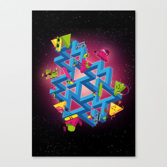 The impossible playground Canvas Print