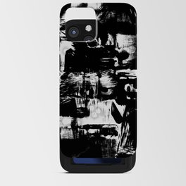 Black and White iPhone Card Case