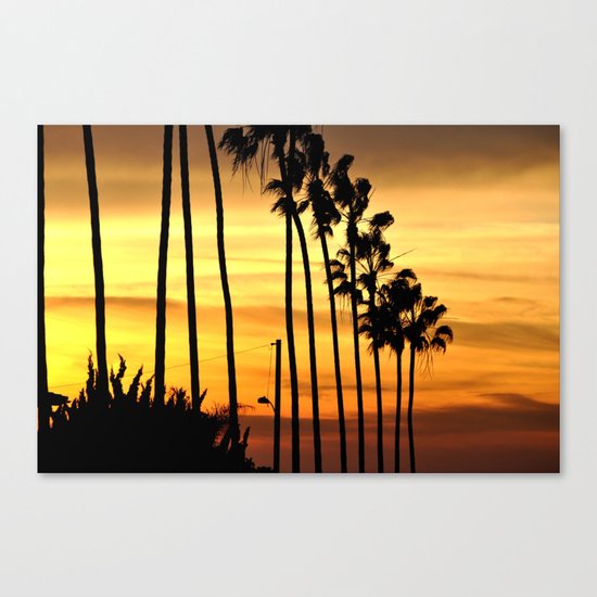 CALIFORNIA SUNSET Canvas Print