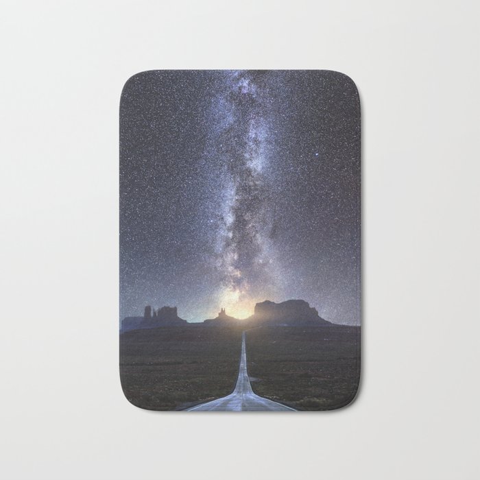 Monument Valley Milky Way Bath Mat