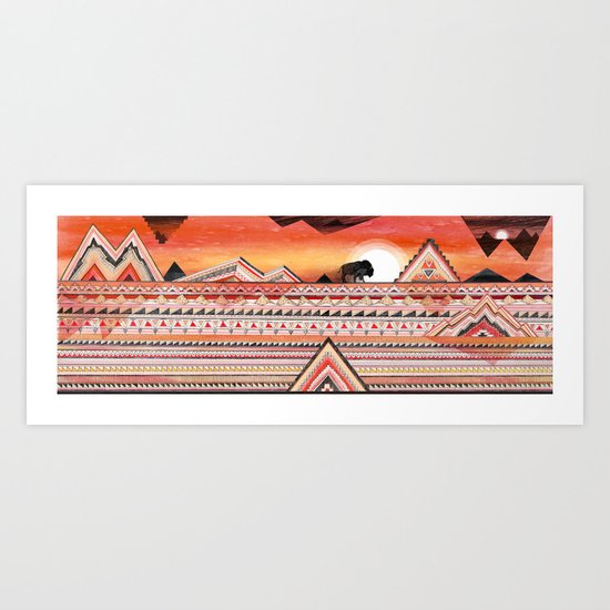 Journey Art Print