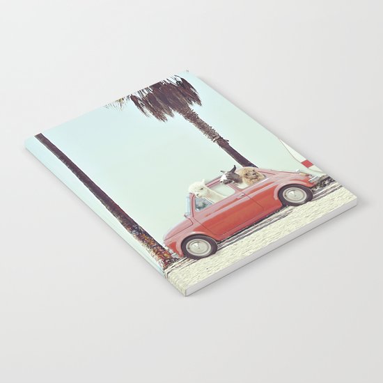 NEVER STOP EXPLORING - CAMPING PALM BEACH Notebook