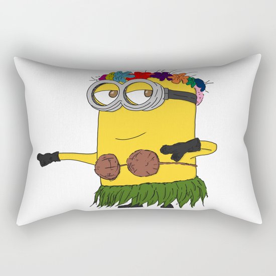 Hawaii Minion Rectangular Pillow