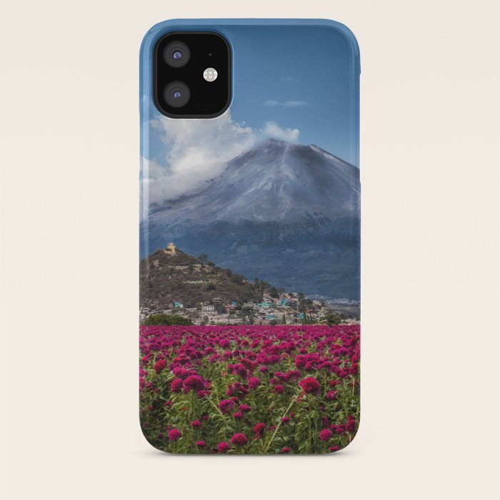 Popocatepetl Volcano Puebla Mexico Iphone Case By Passport Society6