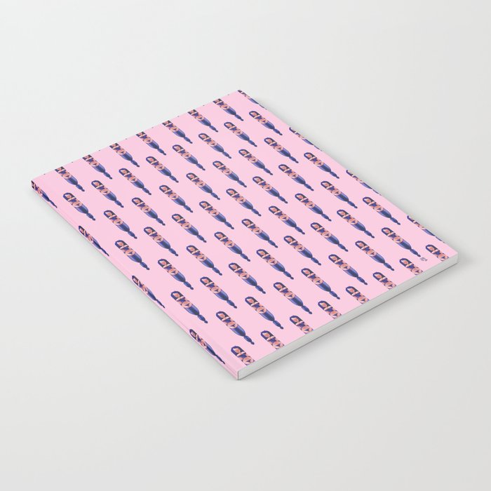 Geometric Pin-Ups - Sabrina Notebook