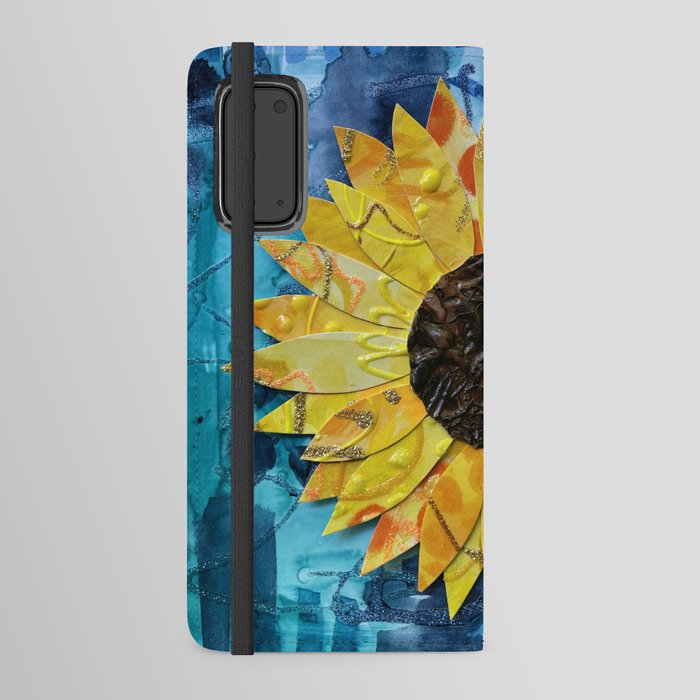 Sunflower  Android Wallet Case