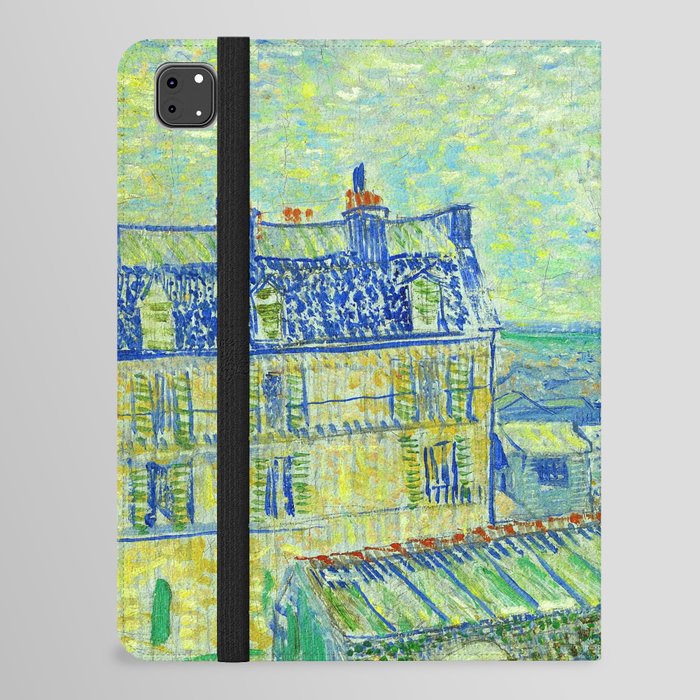 Vincent van Gogh "View from Theo’s apartment" iPad Folio Case