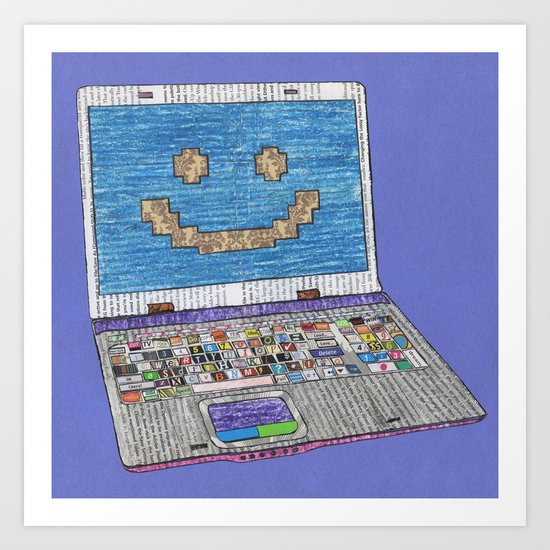 press WIN Art Print