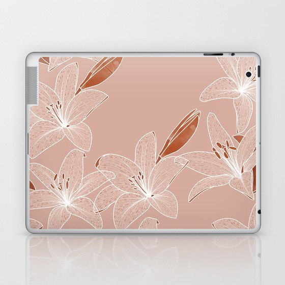 Giglio Rosa Laptop & iPad Skin