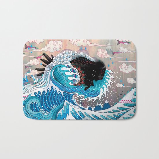 The Unstoppabull Force Bath Mat