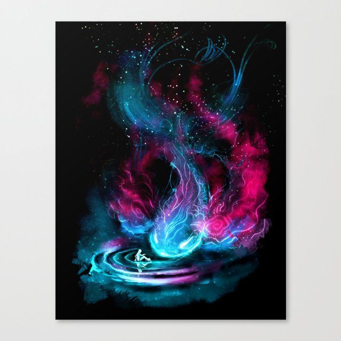 The Visitor Canvas Print