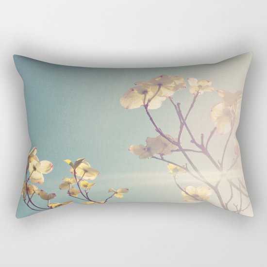 White Light Rectangular Pillow