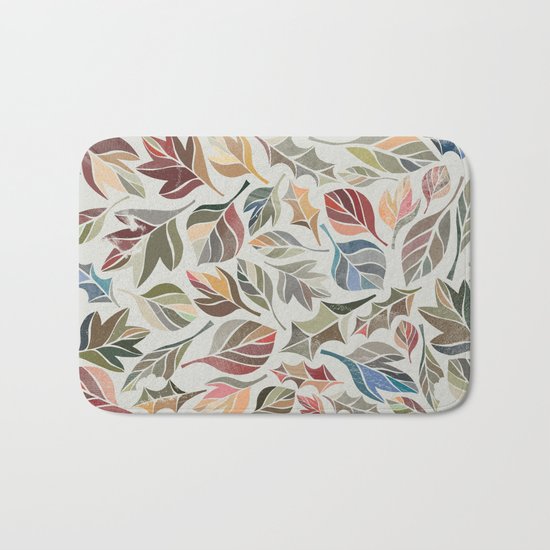 Autumn Leaves Bath Mat