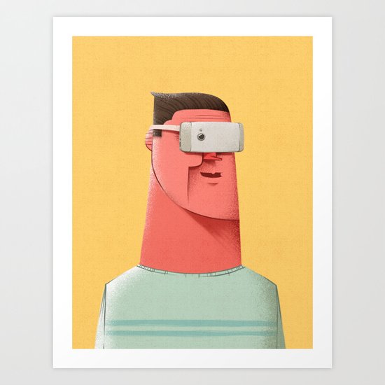New Reality Art Print